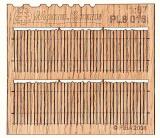 Wooden fence 1:87 - type 16