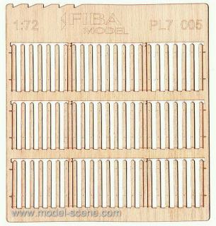 Wooden fence 1:72 - type 5
