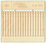 Wooden fence 1:35  - type 1