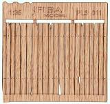 Wooden fence 1:35 - type 11