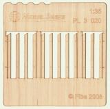 Wooden fence 1:35 - type 20