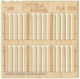 Wooden fence 1:48 - type 8