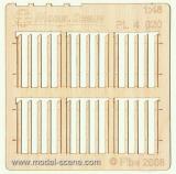 Wooden fence 1:48 - type 20