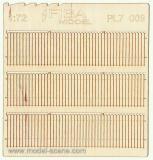 Wooden fence 1:72 - type 9