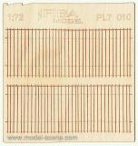Wooden fence 1:72 - type 10