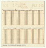 Wooden fence 1:72 - type 12