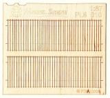 Wooden fence 1:87 - type 10