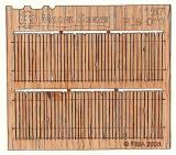 Wooden fence 1:87 - type 11