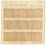 Wooden fence 1:120 - type 2