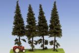 Spruce with short trunk 150 mm (4x)