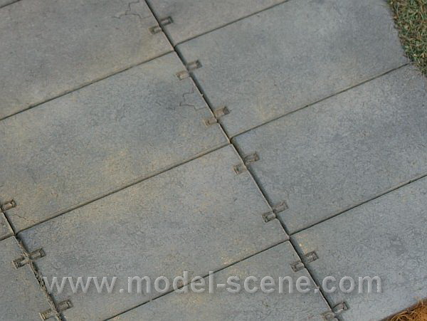 Concrete panels H0 type II. (35 x 17mm)
