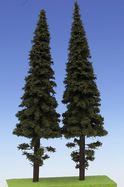 Spruce with short trunk 250 mm (2x)
