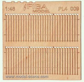 Wooden fence 1:48 - type 9