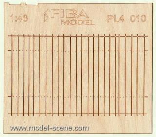 Wooden fence 1:48 - type 10