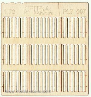 Wooden fence 1:72 - type 7