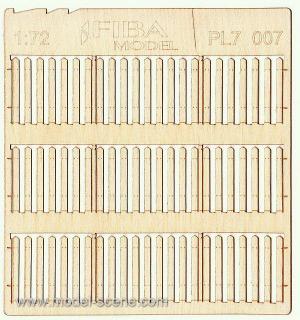 Wooden fence 1:72 - type 7