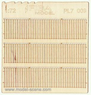 Wooden fence 1:72 - type 9
