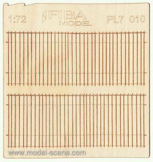 Wooden fence 1:72 - type 10