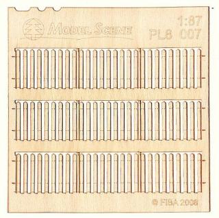 Wooden fence 1:87 - type 7