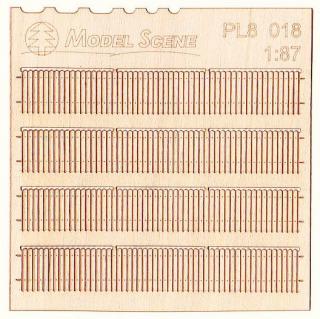Wooden fence 1:87 - type 18