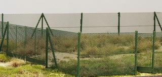 Chain mesh gate and fences 2m, 1:72/1:87