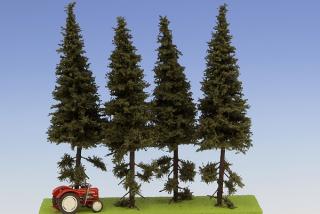 Spruce with short trunk 150 mm (4x)